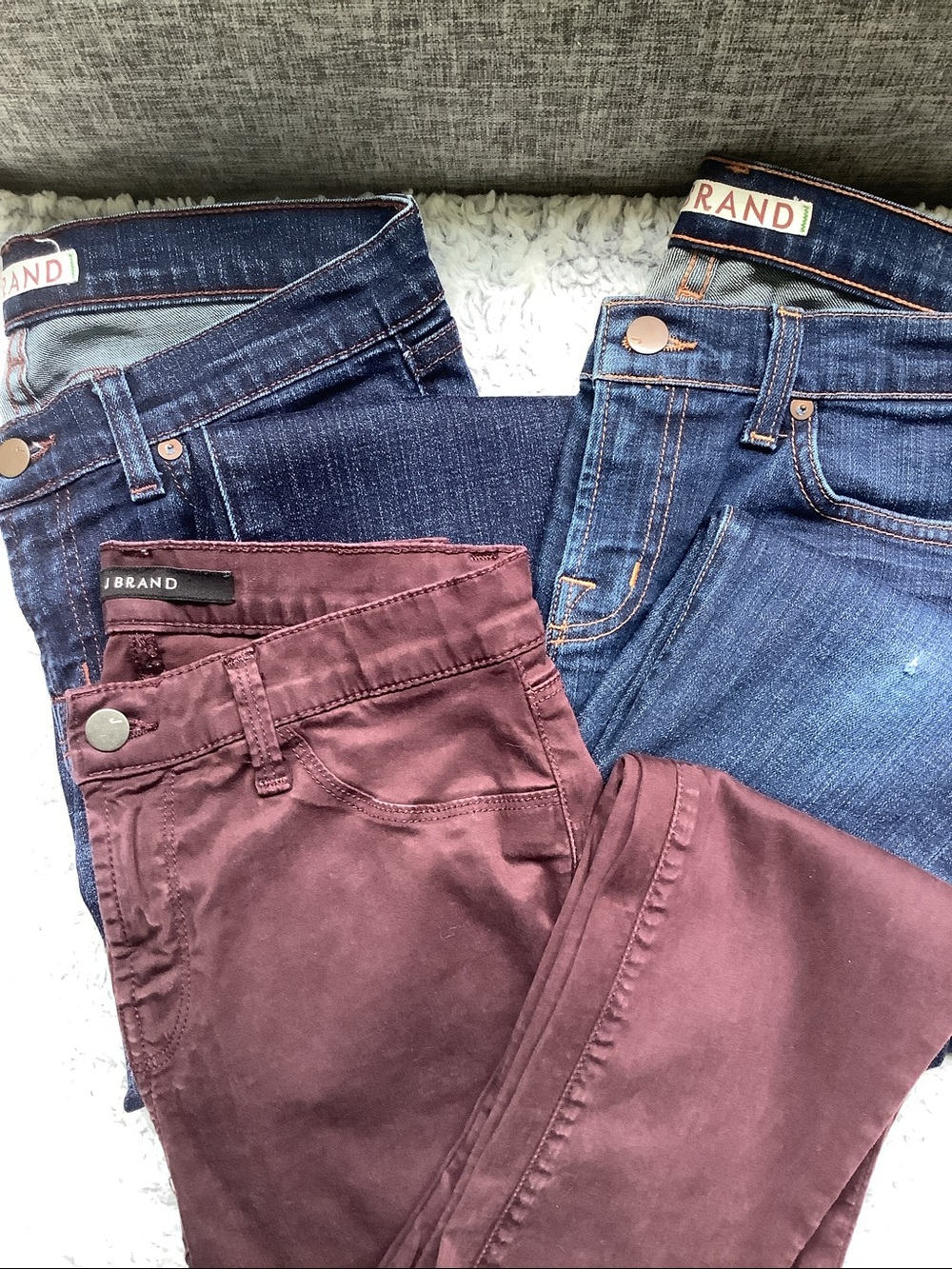 J Brand Denim & Pinot Trio ~ mint condition